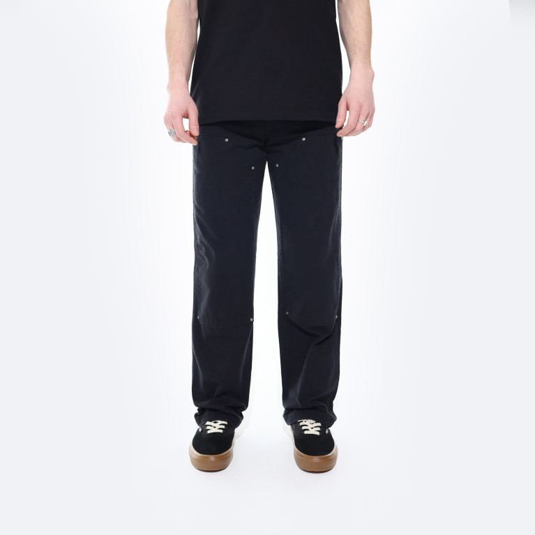 Штаны DICKIES DOUBLE FRONT DUCK PANT STONEWASHED BLACK
