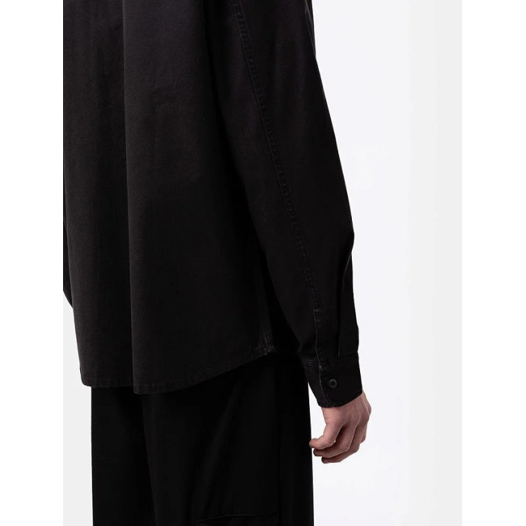 Рубашка DICKIES DUCK CANVAS LS SHIRT STONEWASHED BLACK
