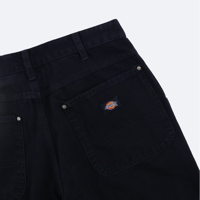 Штаны DICKIES DOUBLE FRONT DUCK PANT STONEWASHED BLACK
