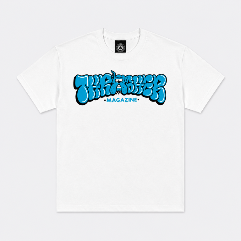Футболка Thrasher BULLY WHITE