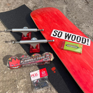 Скейт-сборка So Wood со скидкой 10% в день рождения BOARDak
