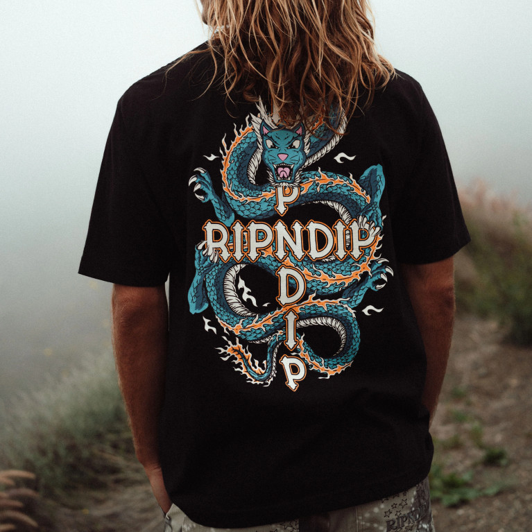 Футболка Ripndip Shen Nerm Tee Black