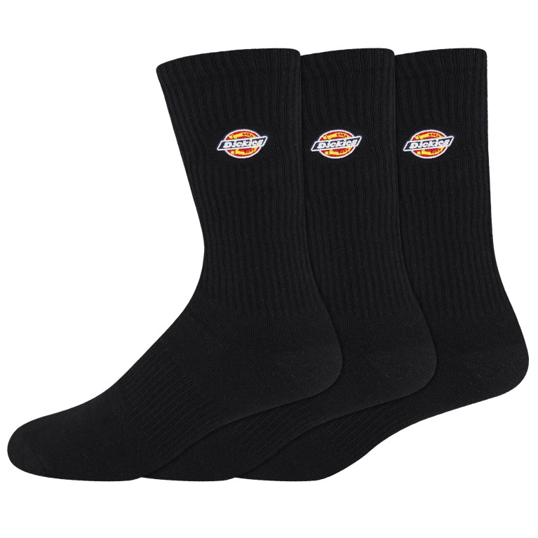 Носки DICKIES ICON EMBR 3PK CREW SOCKS BLACK