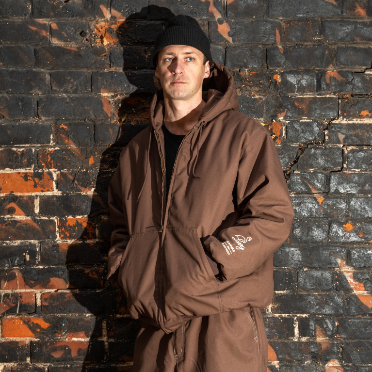 Куртка с утеплителем Larry Canvas Jacket Insulation Brown