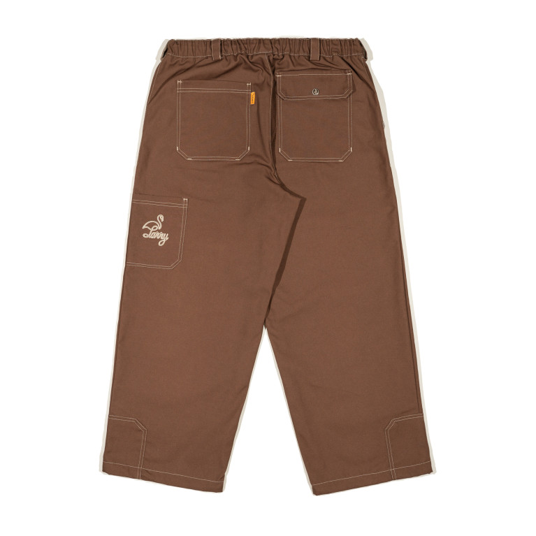 Штаны Larry Pants One Pocket Wide fit Brown