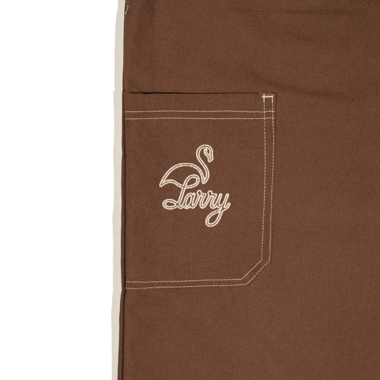Штаны Larry Pants One Pocket Wide fit Brown