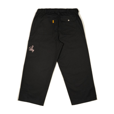 Штаны Larry Pants One Pocket Wide fit Black Pink