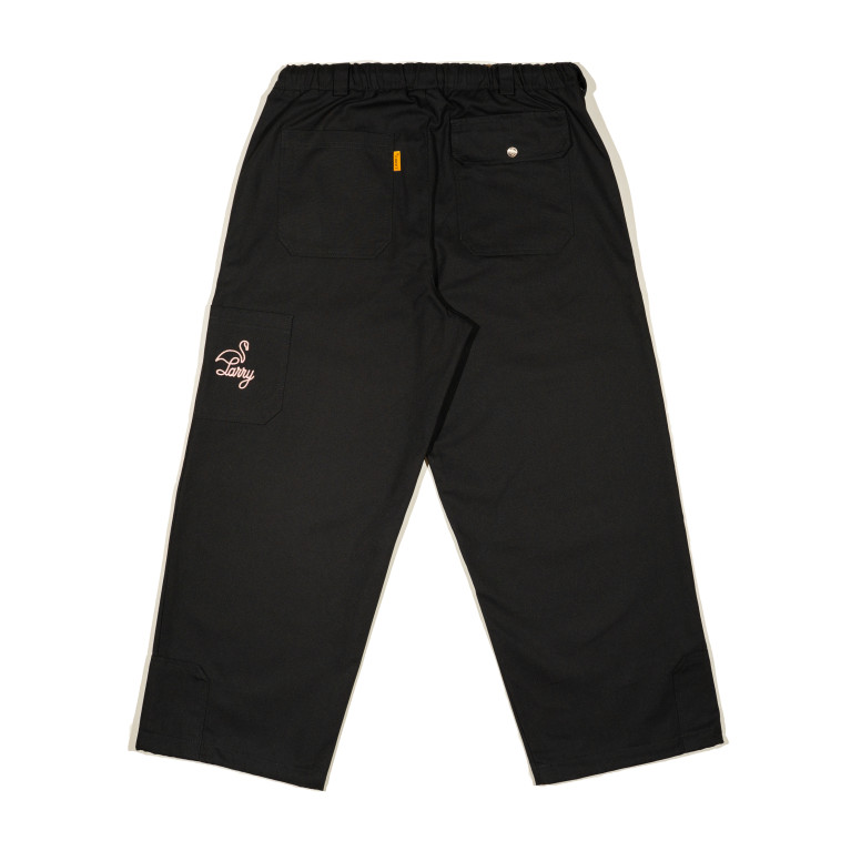 Штаны Larry Pants One Pocket Wide fit Black Pink