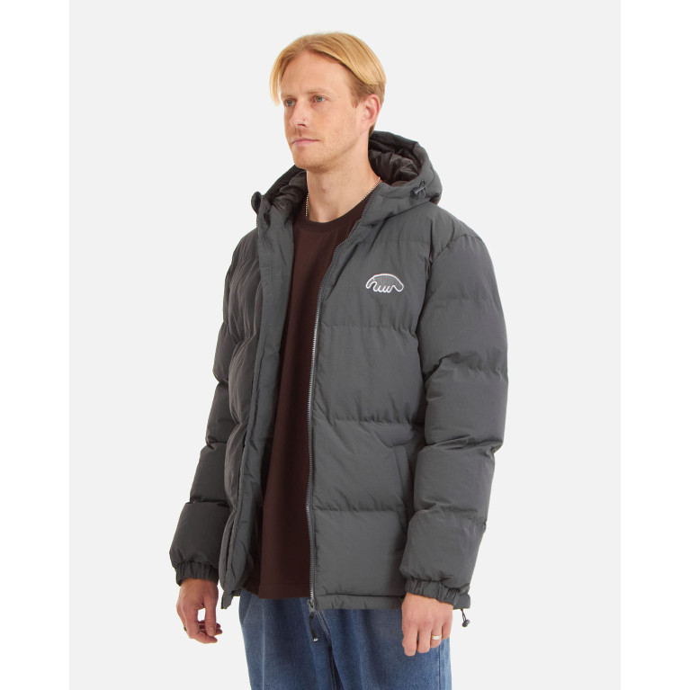Куртка ANTEATER Downjacket-HoodedCrispy-Dark-Grey