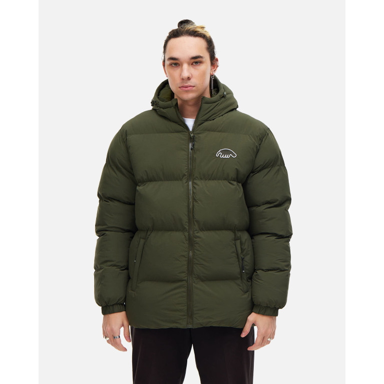 Куртка ANTEATER Downjacket-HoodedCrispy-Dark-Green
