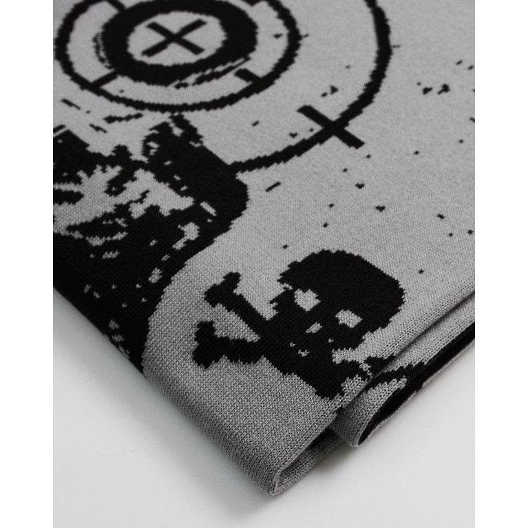 Шарф ANTEATER Scarf-Black-Grey