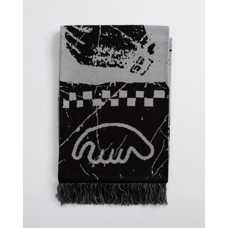 Шарф ANTEATER Scarf-Black-Grey