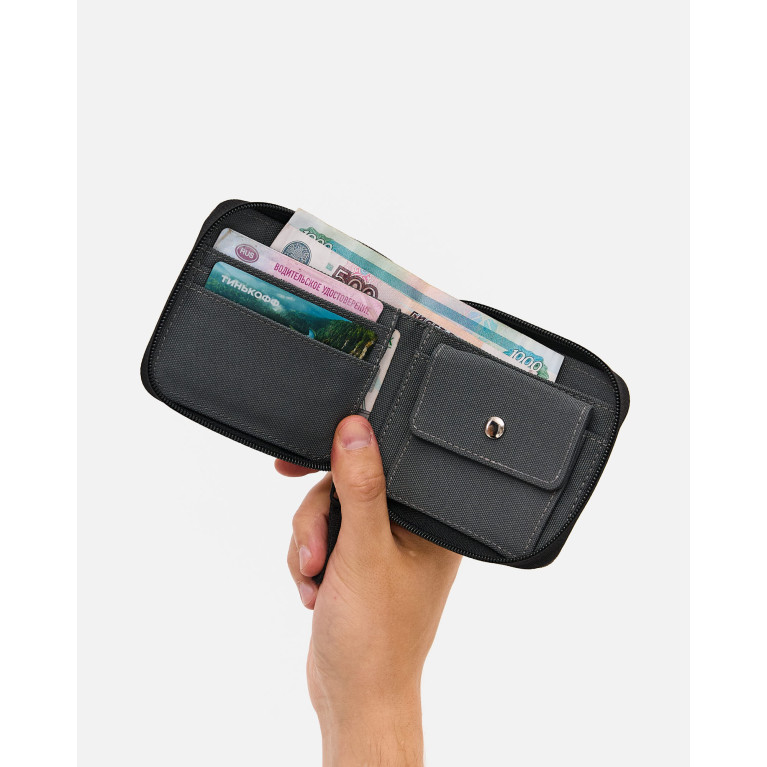 Кошелек ANTEATER ZIP-Wallet-Grey