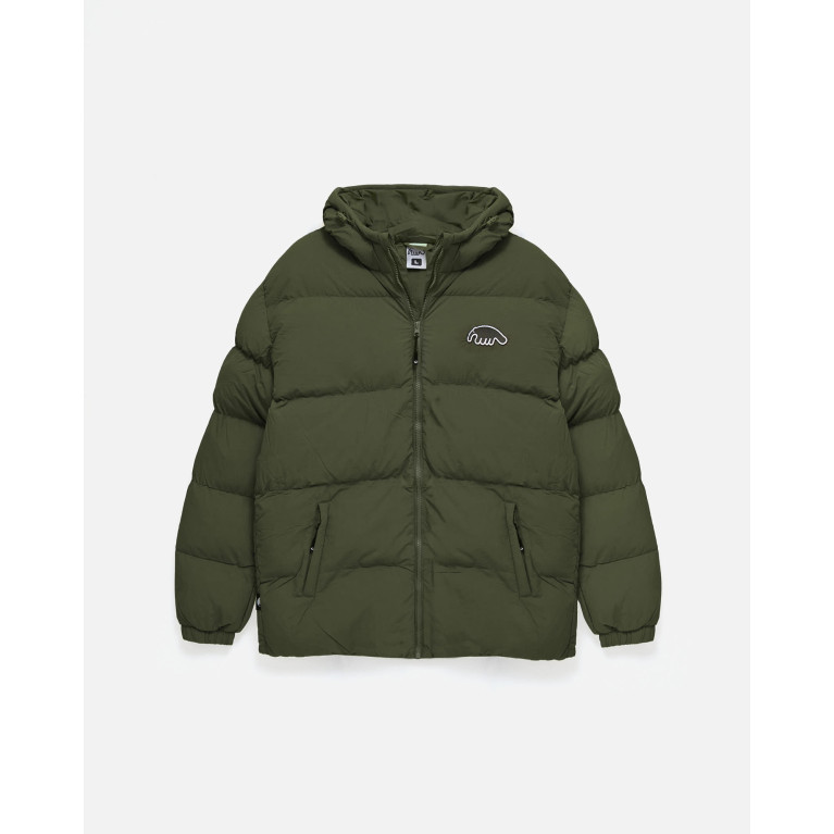 Куртка ANTEATER Downjacket-HoodedCrispy-Dark-Green