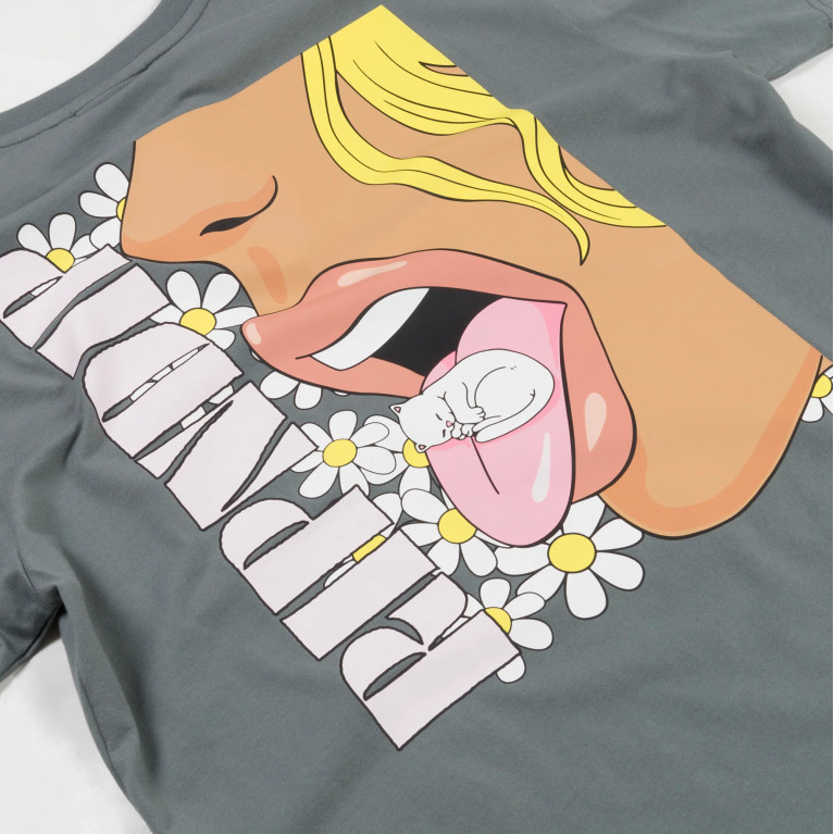 Футболка RIPNDIP TASTE LIKE NERM TEE CHARCOAL