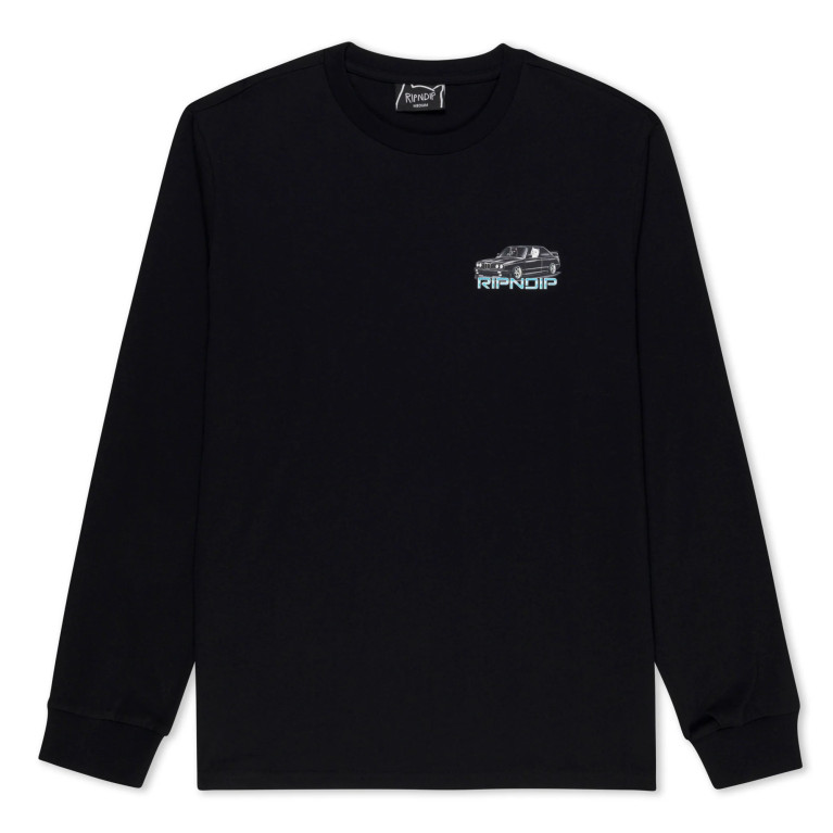 Лонгслив RIPNDIP Vroom Vroom Long Sleeve Black