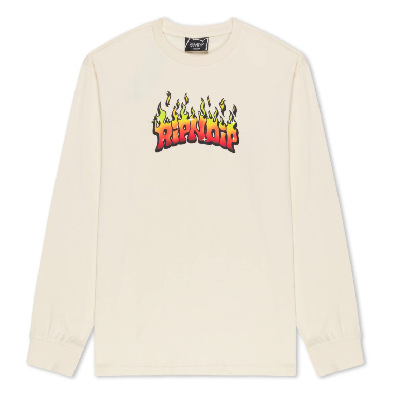 Лонгслив RIPNDIP Scary Cute Long Sleeve Natural