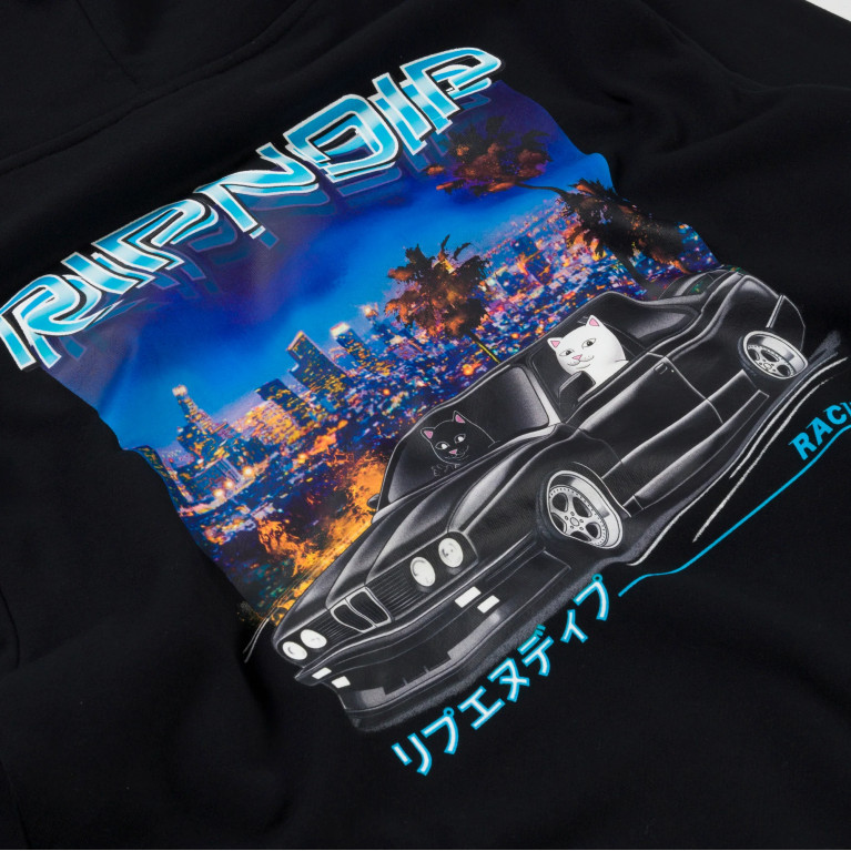 Толстовка RIPNDIP Vroom Vroom Hoodie Black