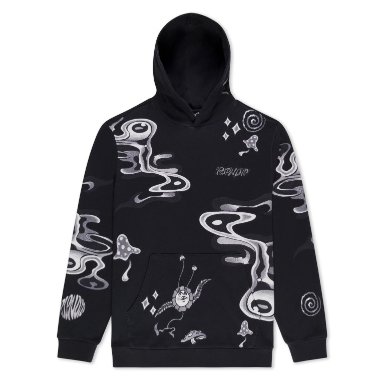 Толстовка RIPNDIP Space Walk Hoodie Black
