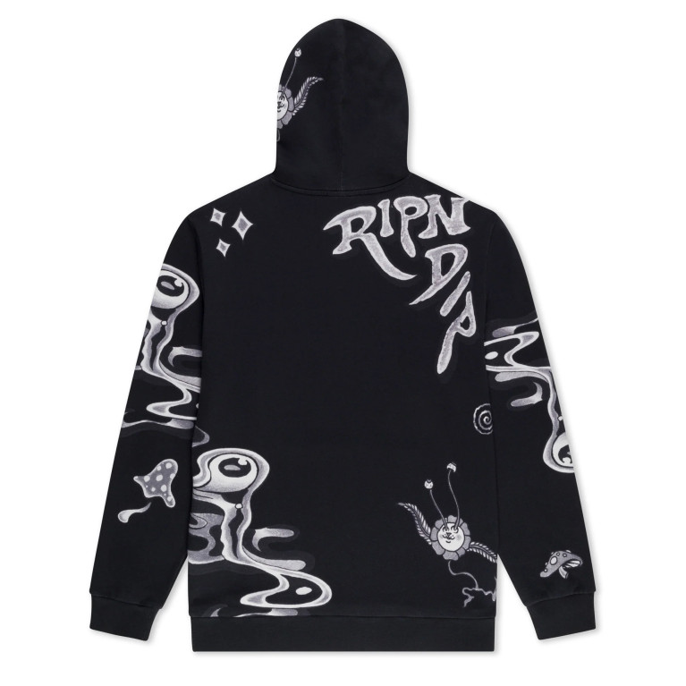 Толстовка RIPNDIP Space Walk Hoodie Black