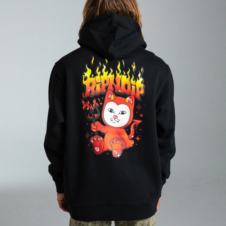 Толстовка RIPNDIP Scary Cute Hoodie Black