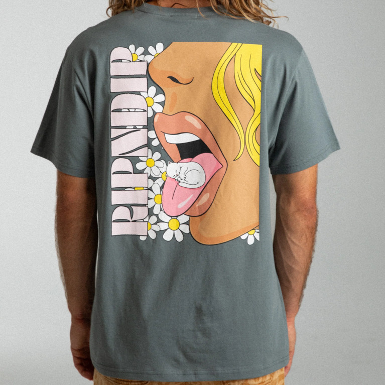 Футболка RIPNDIP TASTE LIKE NERM TEE CHARCOAL