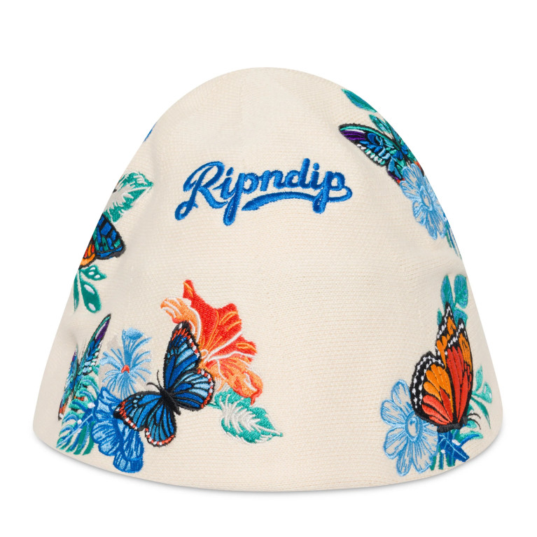 Панама Ripndip Los Ripndip Crochet Bucket Hat Off White
