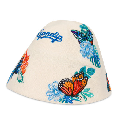 Панама Ripndip Los Ripndip Crochet Bucket Hat Off White