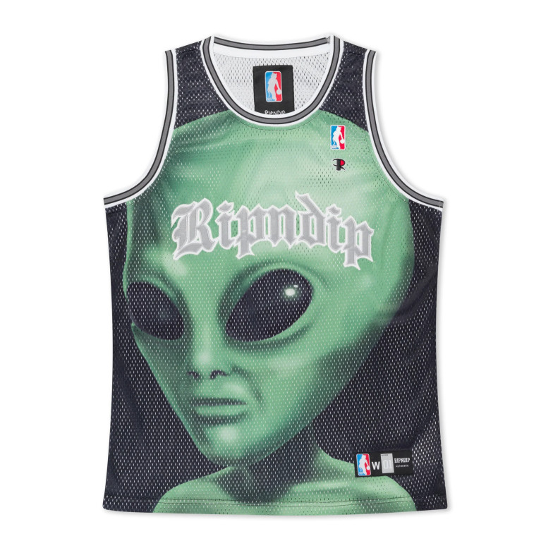 Джерси Ripndip We Come In Peace Basketball Jersey Black