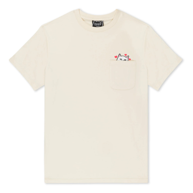 Футболка Ripndip Nermal Loves Pocket Tee Natural