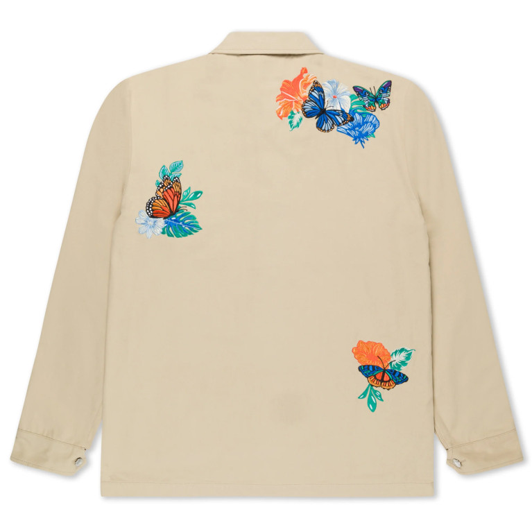 Куртка Ripndip Los Ripndip Canvas Button Down Jacket Khaki