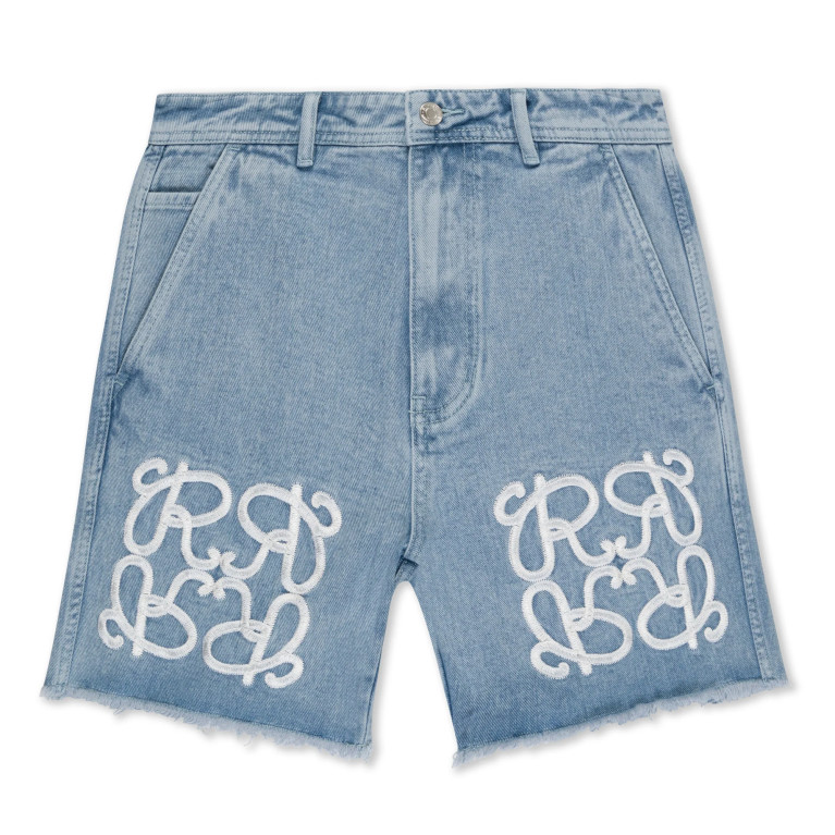 Шорты Ripndip Ranagram Denim Shorts Medium Wash