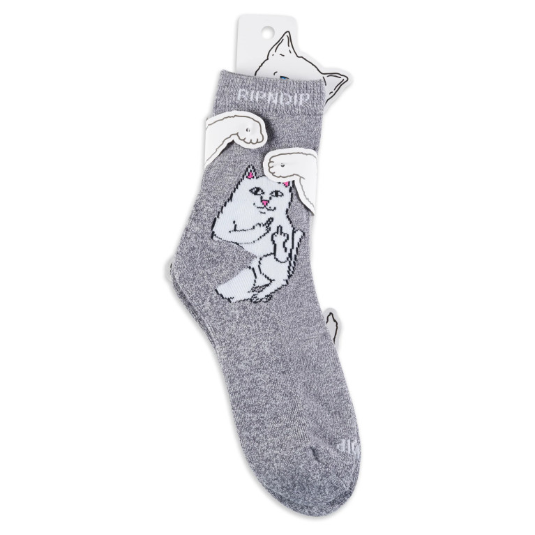 Носки Ripndip Lord Nermal Mid Socks Charcoal Heather