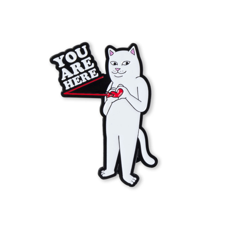 Значок Ripndip You Are Here Pin Multi