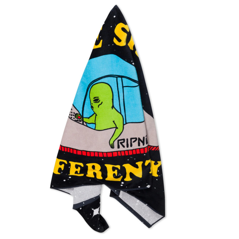 Полотенце Ripndip Same Shit Different Day Beach Towel Black