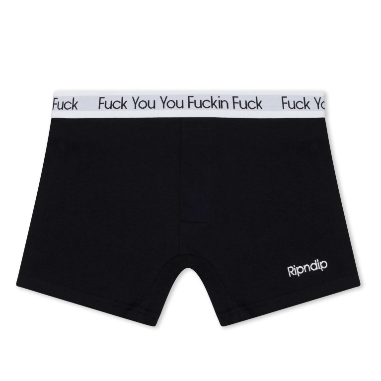 Трусы Ripndip Fuckin Fuck Boxers Black