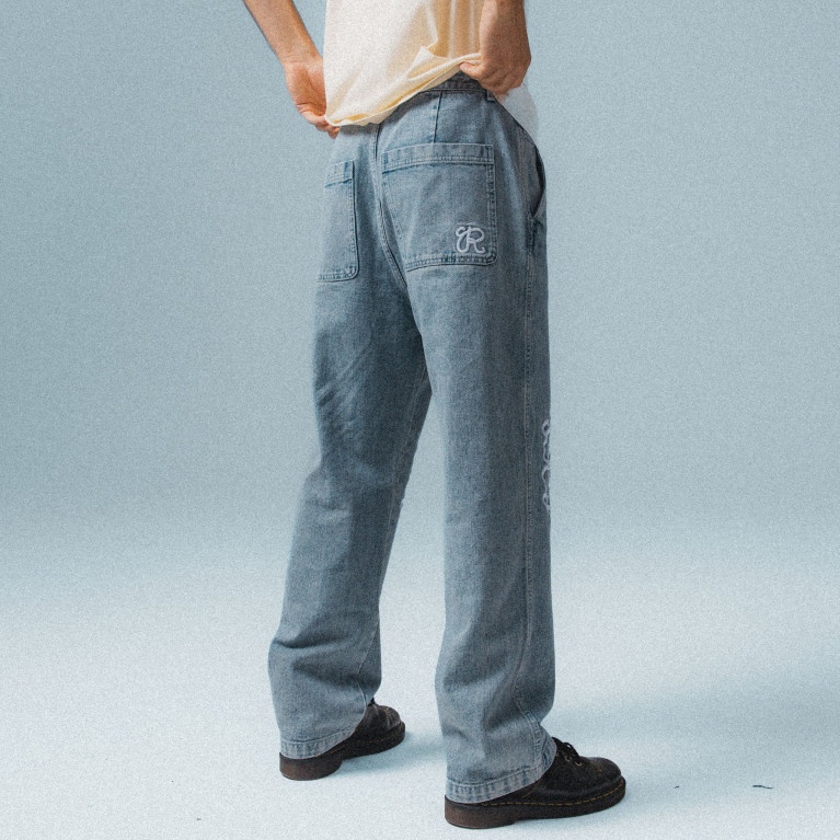 Штаны Ripndip Ranagram Denim Pants Medium Wash
