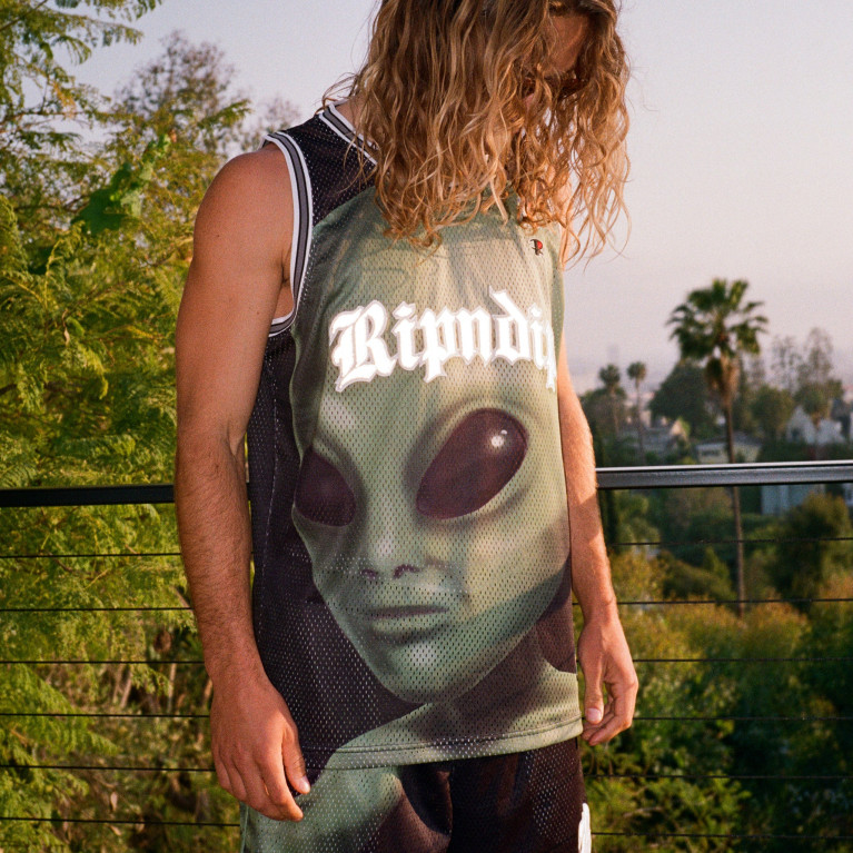 Джерси Ripndip We Come In Peace Basketball Jersey Black