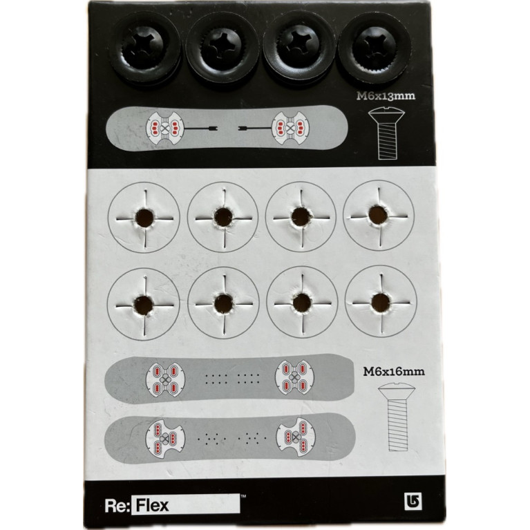 Винт и шайба Burton M6 х 13 мм. (комплект 4 ед.)