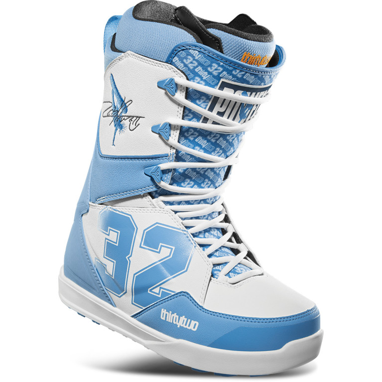 Ботинки сноу THIRTY TWO QS BOOT LASHED DOUBLE BOA POWELL '23 BLUE/WHITE