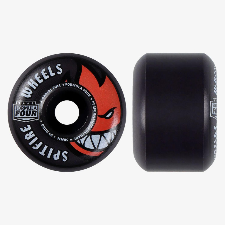 Колеса SPITFIRE F4 99 RADIAL FULL WHEEL 58MM BLACK