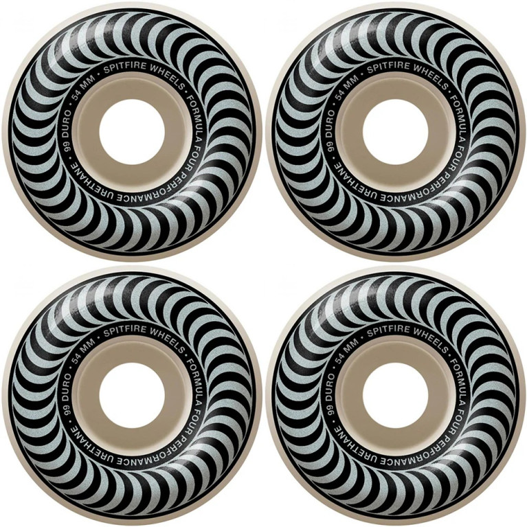 Колеса SPITFIRE CLASSIC 54MM WHEELS BLK/SILVER