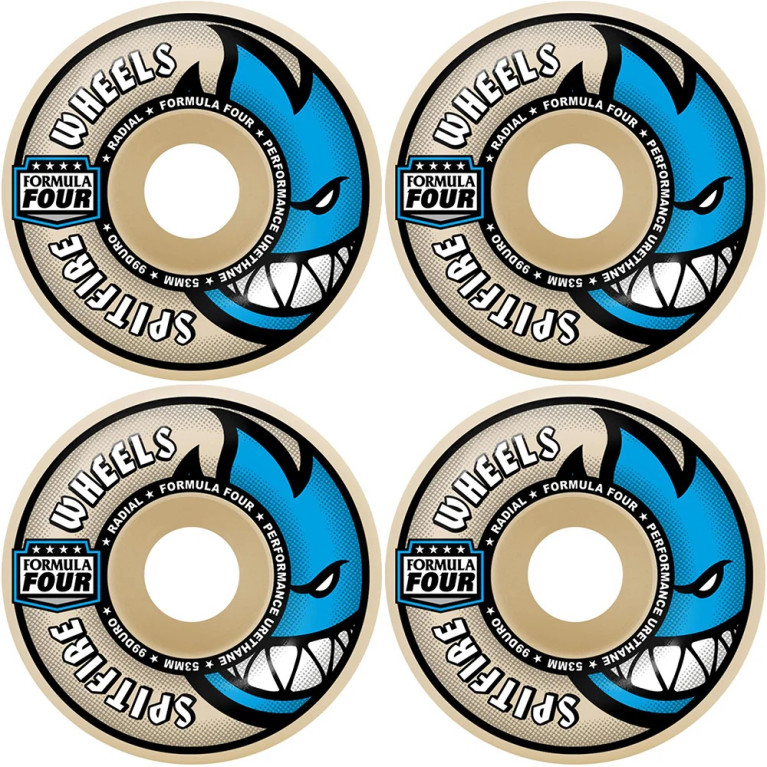 Колеса SPITFIRE F4 RADIALS 99D WHEEL WHITE/BLUE