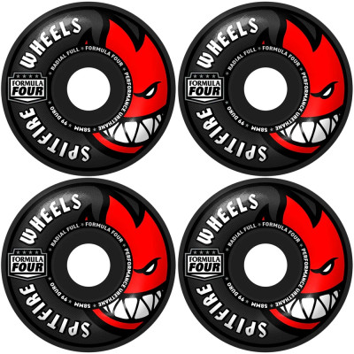 Колеса SPITFIRE F4 99 RADIAL FULL WHEEL 58MM BLACK