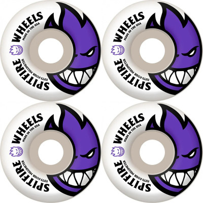 Колеса SPITFIRE WHEELS BIGHEAD 54MM WHITE/PURPLE