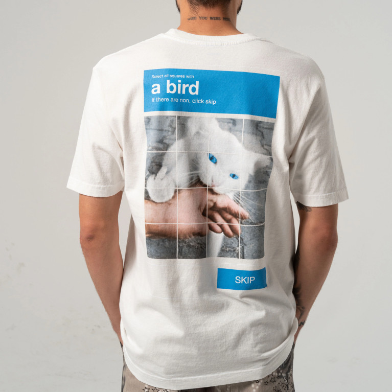 Футболка Ripndip A Bird Tee Bone