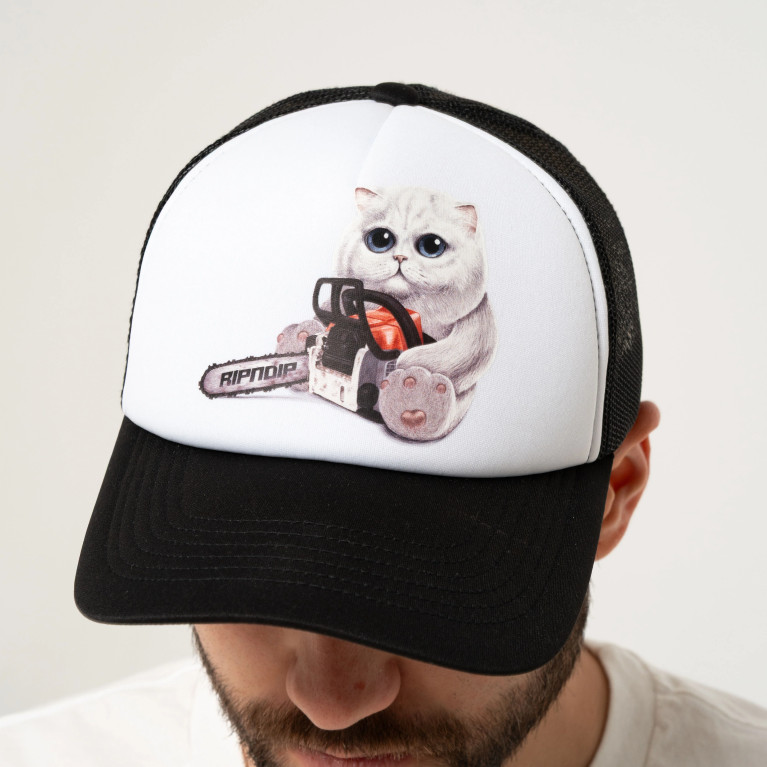 Кепка Ripndip Find Out Trucker Hat Black