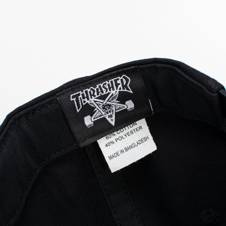Кепка Thrasher SLASH SNAPBACK BLACK