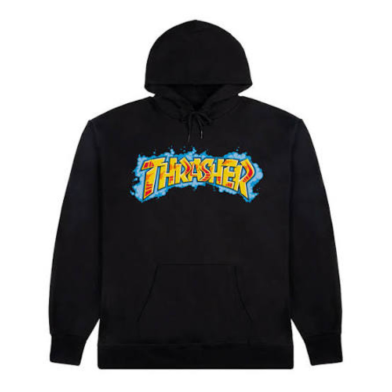 Толстовка Thrasher GRAFF BLACK