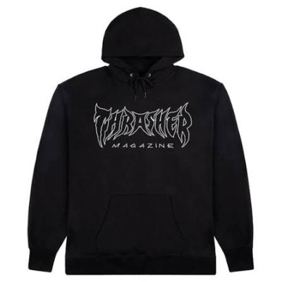 Толстовка Thrasher METAL BLACK